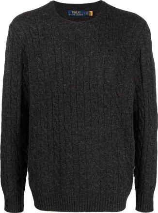 Ralph Lauren Trui MET Lange Mouwen EN Ronde Hals - Heren - Ronde hals truien - Grijs - L - Truien & Vesten