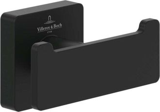 Villeroy & Boch Elements Striking - Gancho, Negro Mate Tva152012000k5