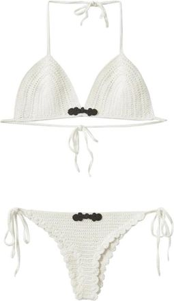 The Garment Plage Bikini - Dames - Bikinis - Wit - 2XS - Katoen - Badmode
