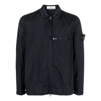Stone Island Nylon Metal Shirt Jacket Black 781510919-V0029