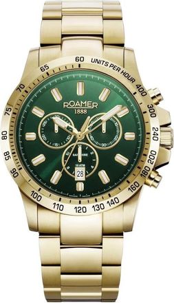 Roamer Rimini Horloge - Heren - Horloges - Geel - ONE Size - Accessoires