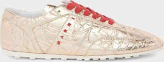 Marni Men & apos;s Crinkle Low-Top Sneakers