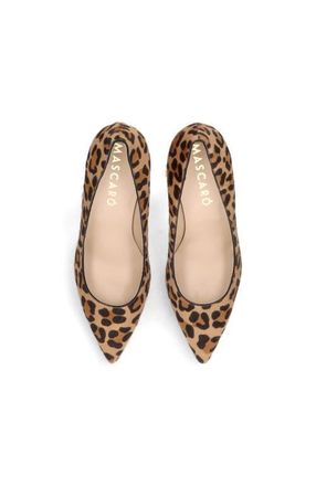 Ursula Mascar&oacute; Leopard Pointed Toe Pump in Brown at Nordstrom, Size 38.5