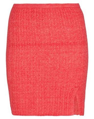 8 by YOOX MOHAIR BLEND CABLE KNIT MINI SKIRT