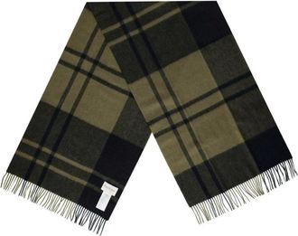 Barbour Maxine Tartan Scarf - Dames - Wintersjaals - Veelkleurig - ONE Size - Wol - Accessoires