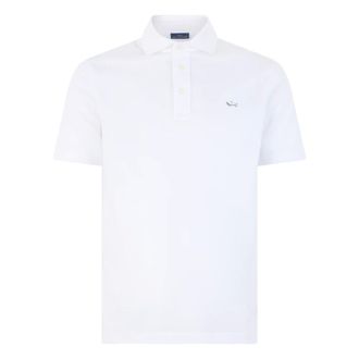 Paul & Shark Classic Short-Sleeved Polo - male - Paul & Shark - Polo Shirts - White - 4XL - Tops