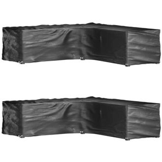 vidaXL Coperture Mobili da Giardino a l 2pz 16 Occhielli 285x285x70cm - Vidaxl