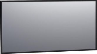 Marcel Breuer Onyx spiegel - 140x70cm - rechthoekig - zwart geborsteld frame