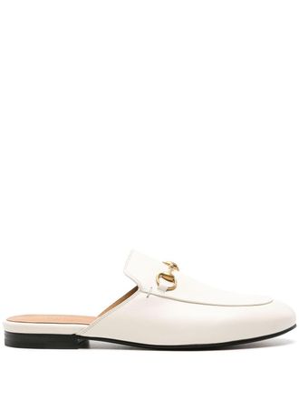 Gucci Princetown slippers - Wit