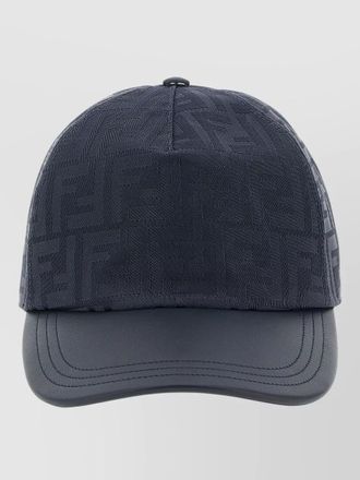 Fendi monogram ff logo cap curved brim