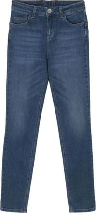 Liu Jo Perfect Skinny Bottom Up Jeans - Dames - Slim Fit Jeans - Blauw - W26 - Katoen - Jeans