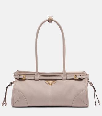 Prada Prada Bonnie Medium leather top-handle bag