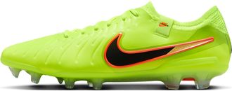 Nike Mens Tiempo Legend 10 Elite Firm-Ground Low-Top Soccer Cleats in Yellow | DV4328-701