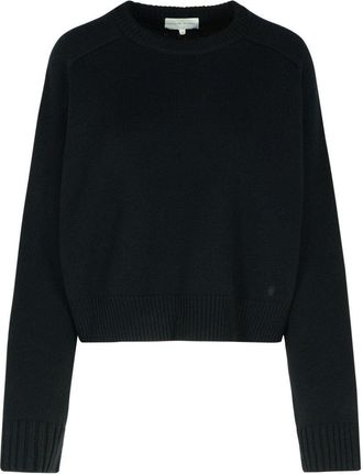 Loulou Studio Bruzzi Black Cashmere Sweater