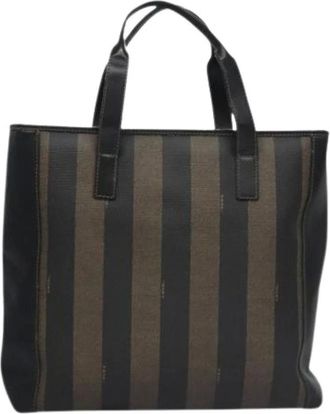 Fendi Bolso Tote de Piel Pre-owned - Pre-owned - Mujer - Marr&oacute;n - ONE SIZE