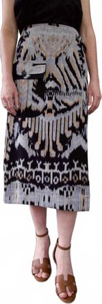 Ulla Johnson Womens Mila Pencil Skirt In Tigereye