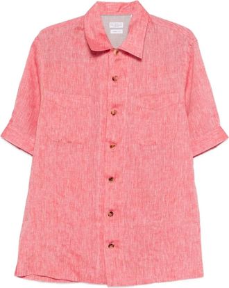 Brunello Cucinelli Overhemd - Rood