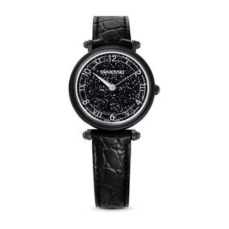 Swarovski Kristalhelder Wonder Dameshorloge Zwart 5664311 - Dames - Horloges - Zwart - ONE Size - Accessoires