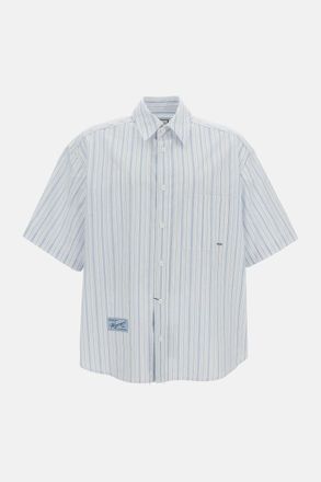 Wooyoungmi Camicia A Maniche Corte A Righe