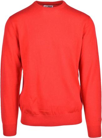 MC2 Saint Barth Crewneck Sweater In Fine Merino Wool And Cashmere Blend