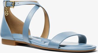 Michael Kors Alexa Flex Leather Sandal