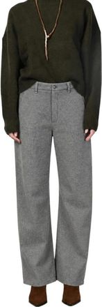 Mason's Vivienne City Chino Pants - - Trousers - Donna - Grigio - XS