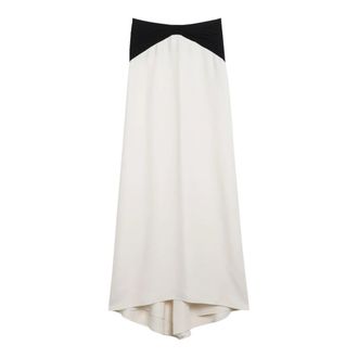 Valentino Garavani Gonna - female - Valentino Garavani - Maxi Skirts - Beige - S - Skirts
