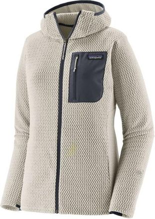 Patagonia R1 Air Full-Zip Hoody Fleecejacke f&uuml;r Damen | grau