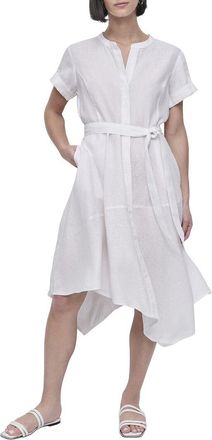 DKNY Linen Wrap Dress