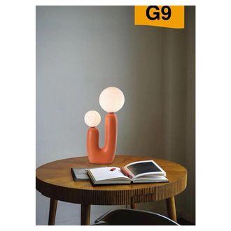 Trade Shop Trade Shop Traesio - Trade Shop - Lampada Led Por Tavolo Lume Alien Attacco 2xg9 Max 60w Ip20 Variaciones D14 - Orange