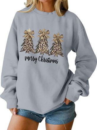 Generic Jingle Some Of The Way Sweatshirt Women, Christmas Jumpers for Women Ladies Probably Just Gonna Jingle Some of the Way Graphic Sweatshirts Funny Xmas 