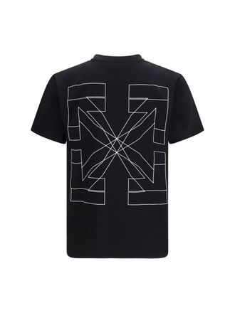 Off-white Big Double T-Shirt - Black