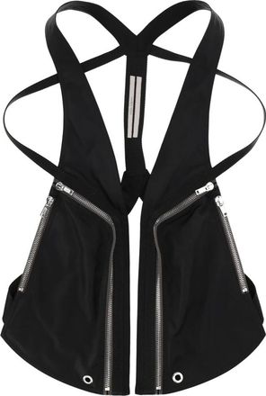 Rick Owens Heren, Jassen, Zwart, Maat: M Katoen