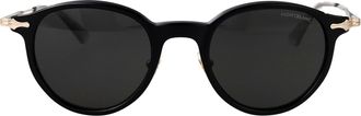 Montblanc Round Sunglasses Mb0362 S 001