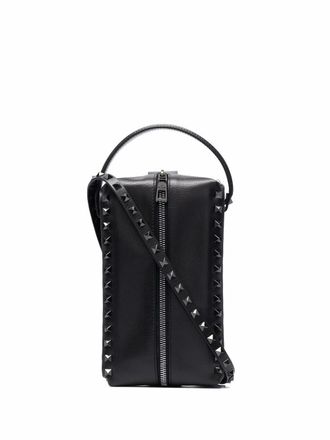 Valentino Garavani Rockstud schoudertas - Zwart