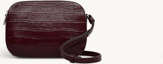 Radley London Dark Cherry Medium Ziptop Cross Body Bag Dukes Place SS26 Radley London