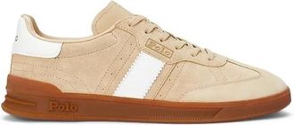 Polo Ralph Lauren Heritage Aera Sneakers - Dames - Sneakers - Beige - 36 EU - Leer - Schoenen