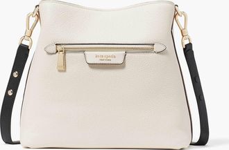 Kate Spade New York Hudson Colorblocked Pebbled Leather Shoulder Bag