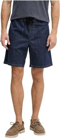 Trussardi Casual Shorts - Heren - Denim shorts - Blauw - L - Katoen - Korte Broeken