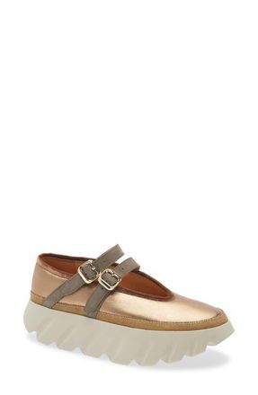 4CCCCees Tura Ballet Platform Loafer in Brass/Brass at Nordstrom, Size 6.5Us
