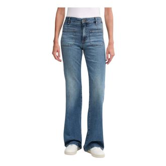 Joop Dames, Jeans, Blauw, Maat: W27 Denim