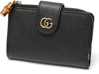 Gucci Black Leather Wallet (Bi-Fold) (Pre-Owned)