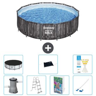 Bestway Piscina Bestway Steel Pro Max Redonda - 427x107 Cm - 8-piezas S600