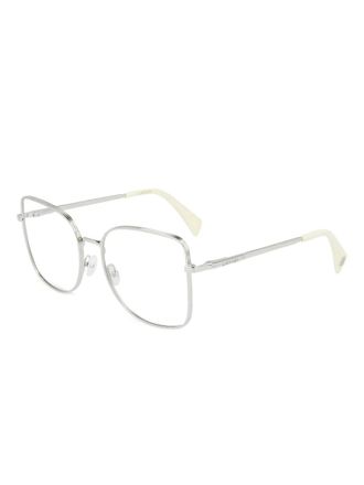 Lanvin Occhiali con montatura geometrica - Grigio