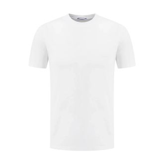 Jacob Cohen Tops, Heren, Wit, M, T-shirt