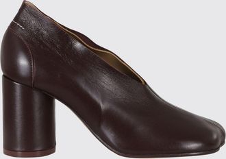 Maison Margiela D&eacute;collet&eacute; Anatomic Court in pelle con tacco cilindrico