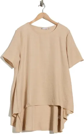 Patrizia Luca A-Line Tunic Top in Sand at Nordstrom Rack, Size X-Small
