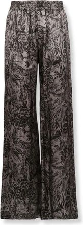 Golden Goose Dames, Broeken, Grijs, Maat: S Viscose