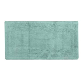 KASANOVA Tappeto bagno 60x110 cm cotone verde