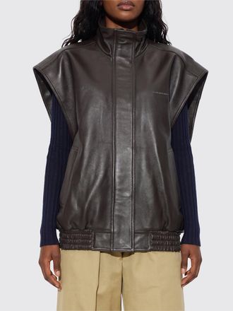 Balenciaga Jacket Woman color Coffee